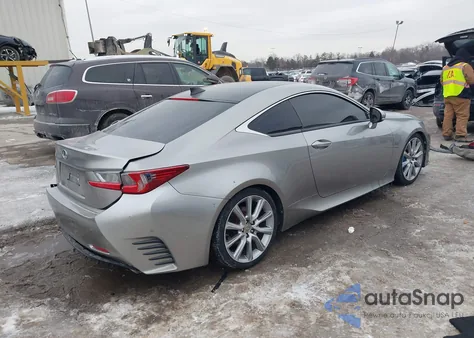 2016 Lexus Rc 200T from USA, damaged, VIN JTHHA5BC9G5000627